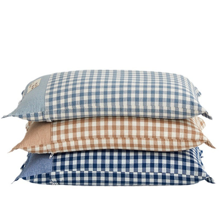 Women's cushion covers with check pattern Kalsten