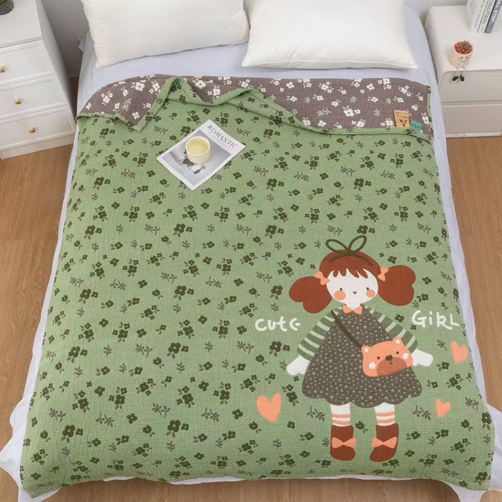 Women's Snuggle Blanket with Charming Princess Design Kalsten