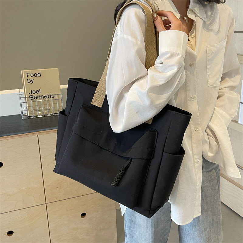 Multi-Pocket Utility Tote Bag Kalsten