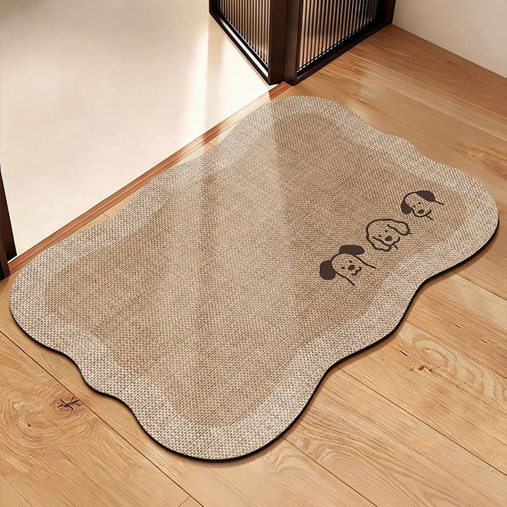 Decorative Pet-Themed Area Mat