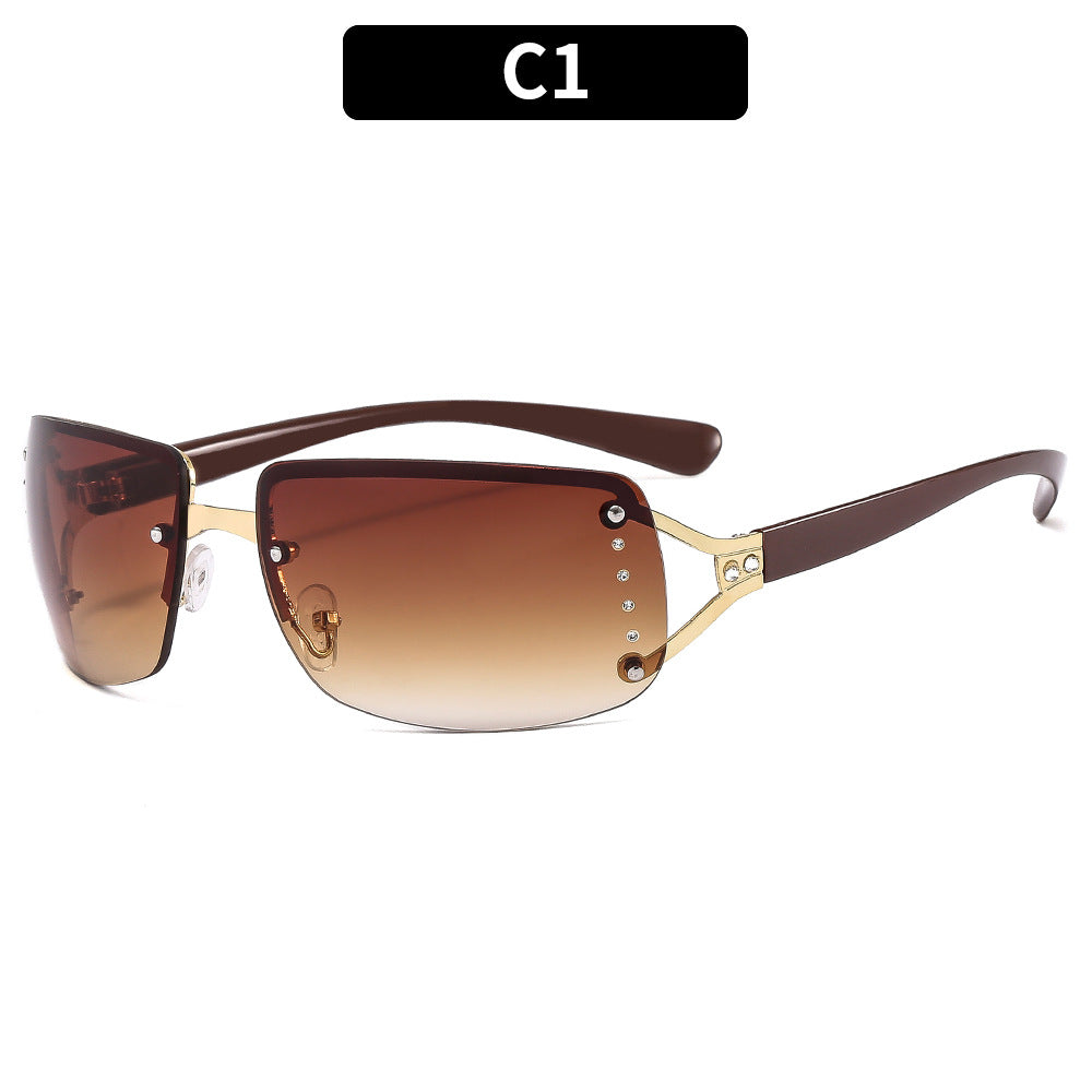 Futuristic Statement Shield Sunglasses