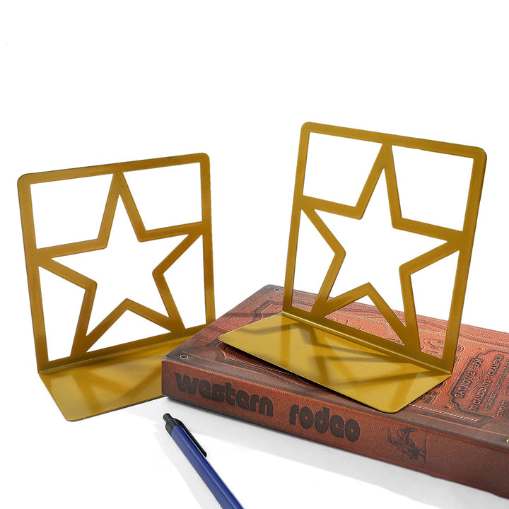 Star-Shaped Decorative Bookends