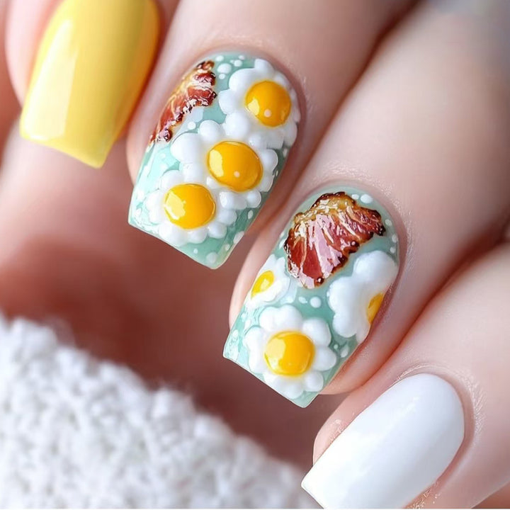 Fun Themed Press-On Nails Kalsten