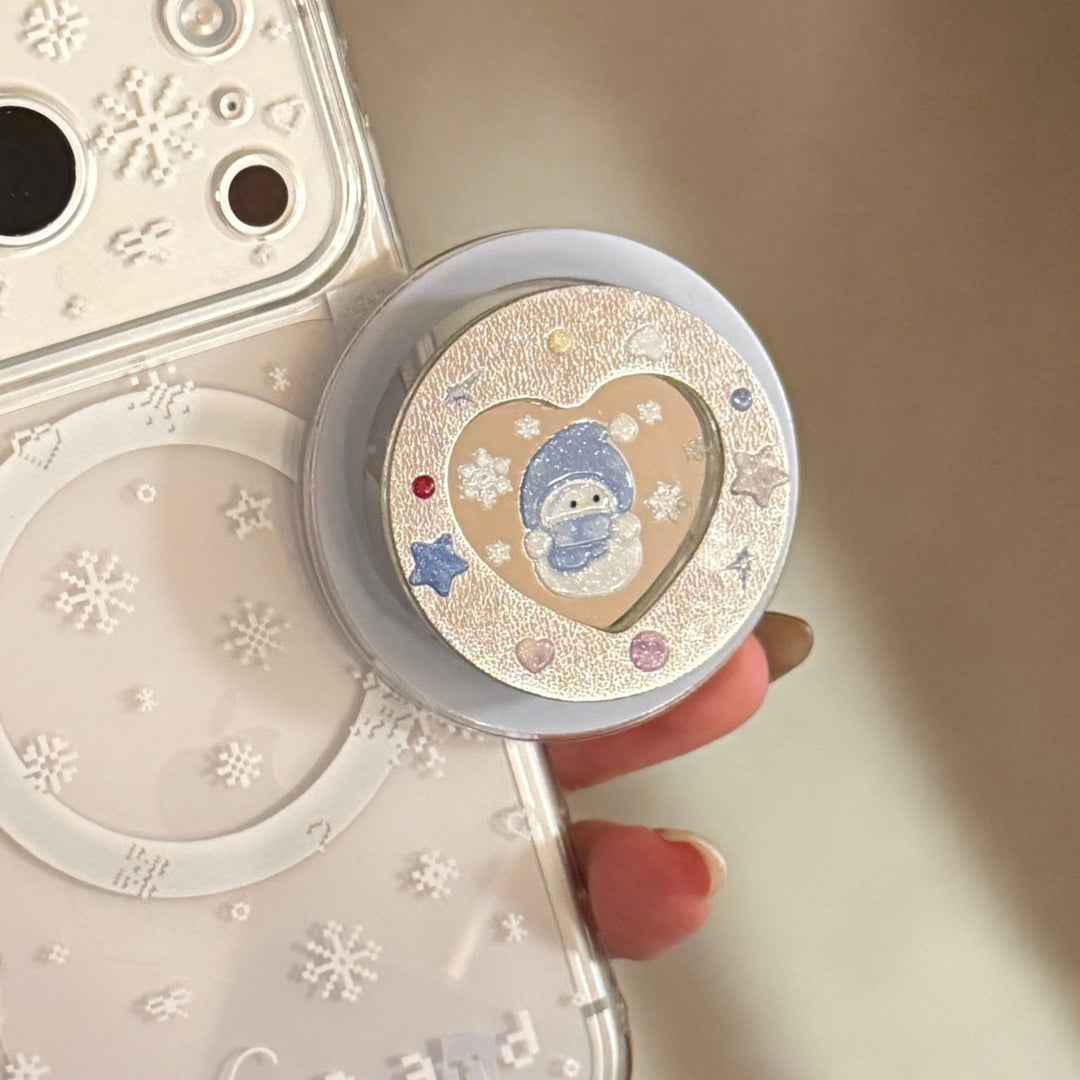 Smartphone Finger Holder with Winter Motif Kalsten