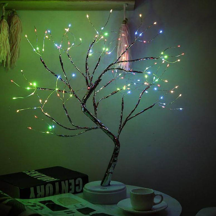 LED Table Lamp with Colorful Tree Lights Kalsten