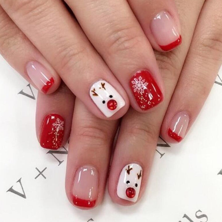 Fun Character-Themed Press-On Nail Art Kalsten