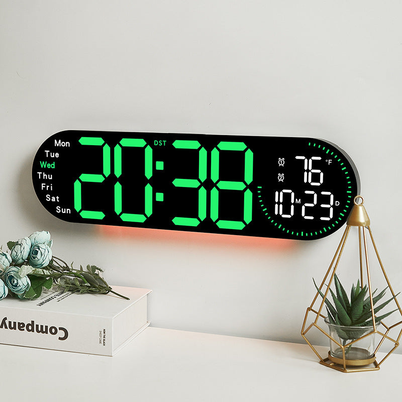 Digital multifunction alarm clock with temperature and weather display Kalsten