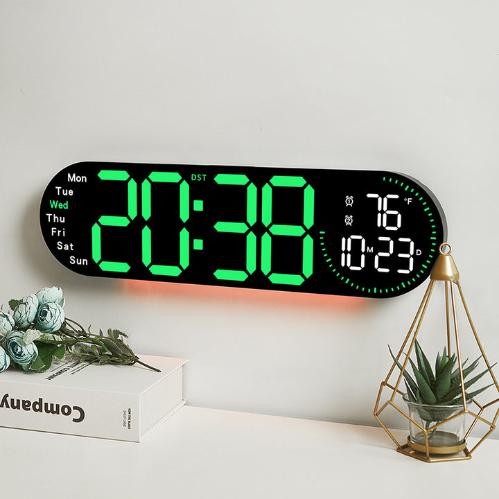 Digital multifunction alarm clock with temperature and weather display Kalsten