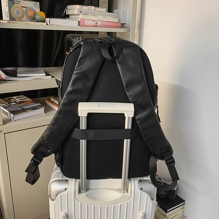 Premium Leather Laptop Backpack Kalsten