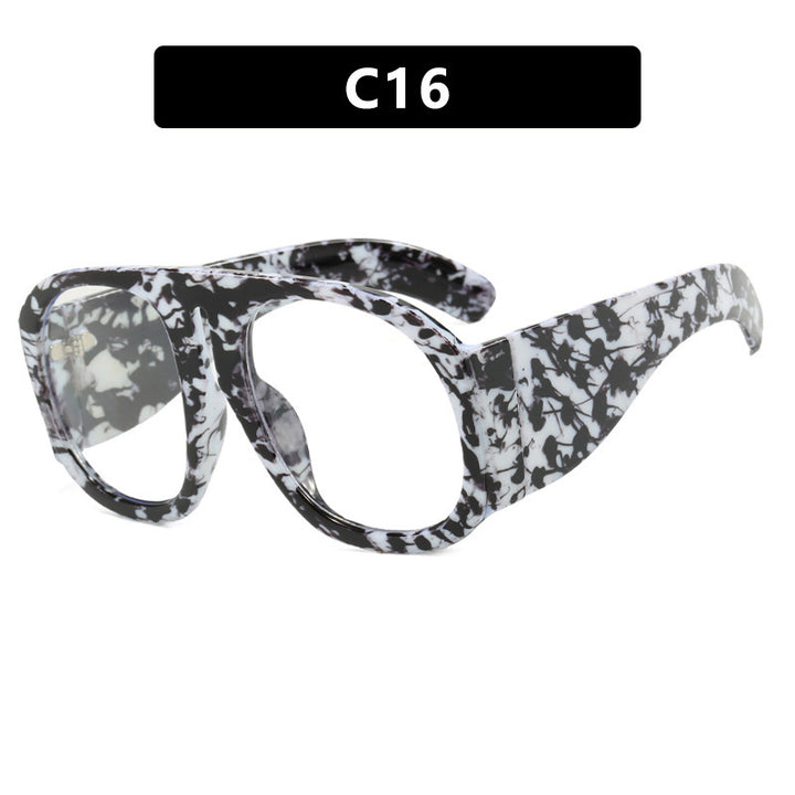 Women's trendy oversized sunglasses with fashionable gradient Kalsten