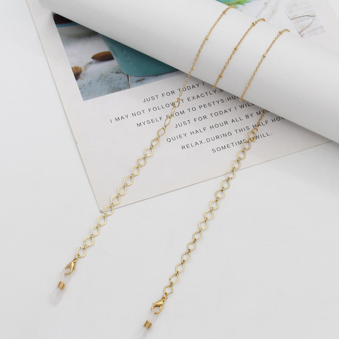 Elegant Pearl Chain Eyewear Holder Kalsten