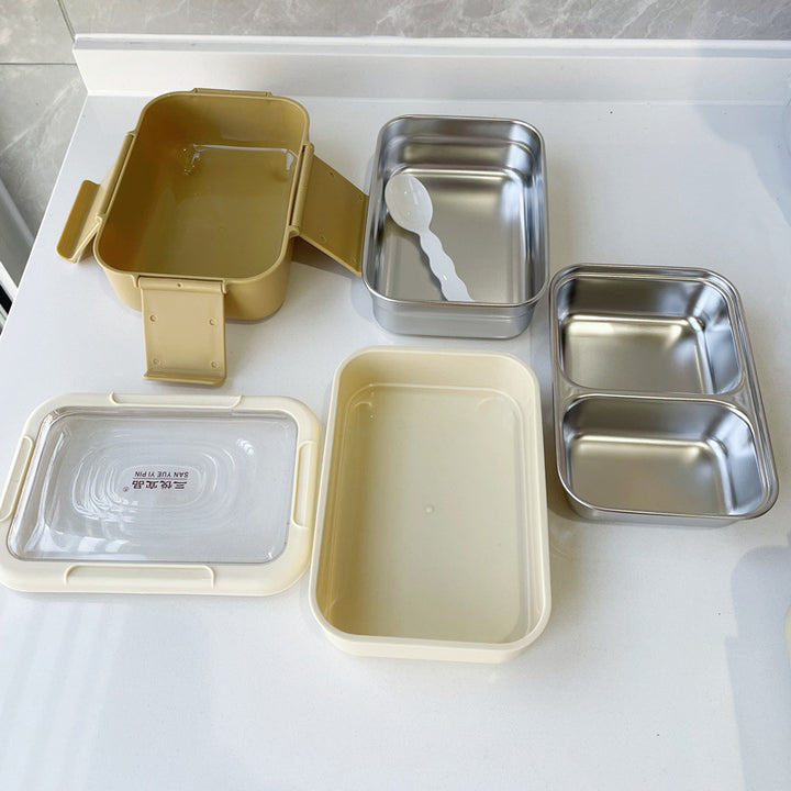 Multi-Layered Leak-Proof Food Storage Container