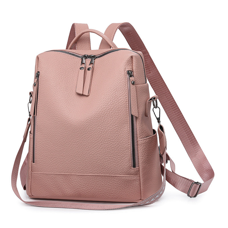 Textured Multi-Pocket Backpack Kalsten