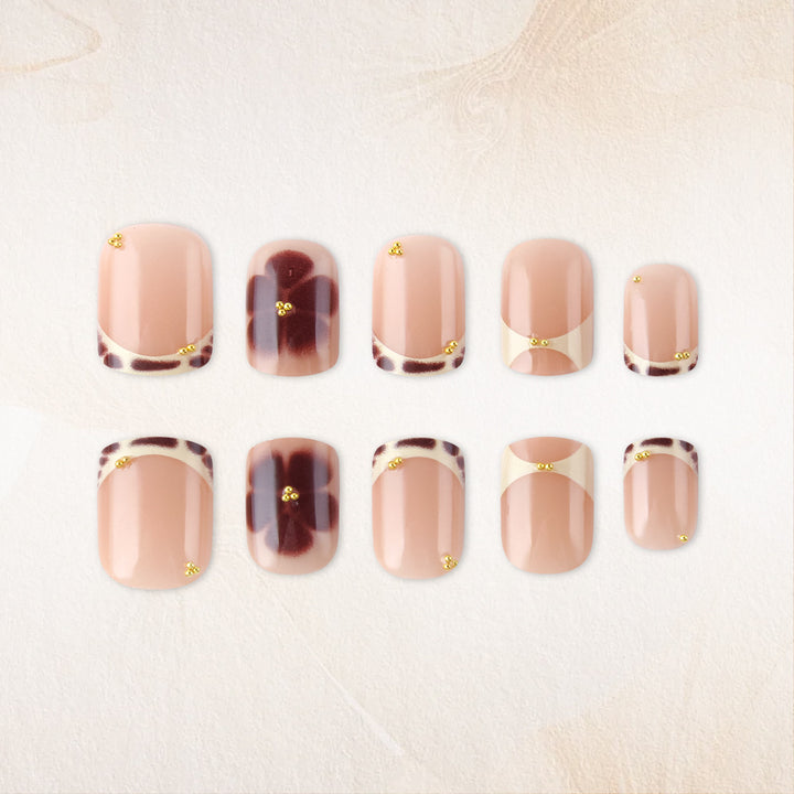 Elegant French Tip Press-On Nails Collection Kalsten