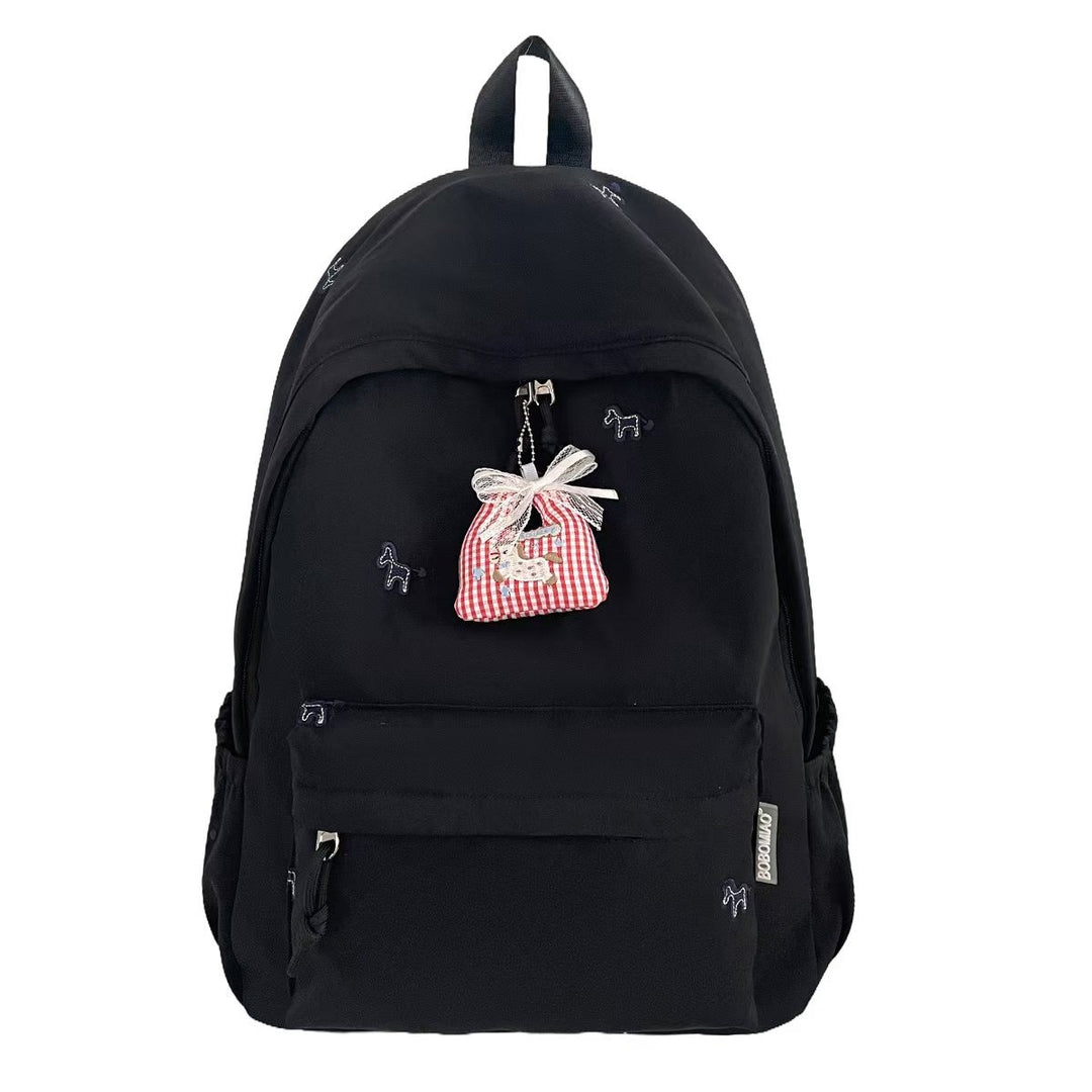Backpack with Cheerful Animal Motif and Practical Compartments Kalsten