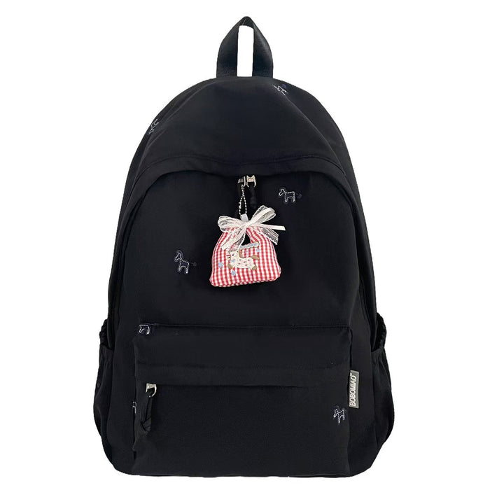 Backpack with Cheerful Animal Motif and Practical Compartments Kalsten