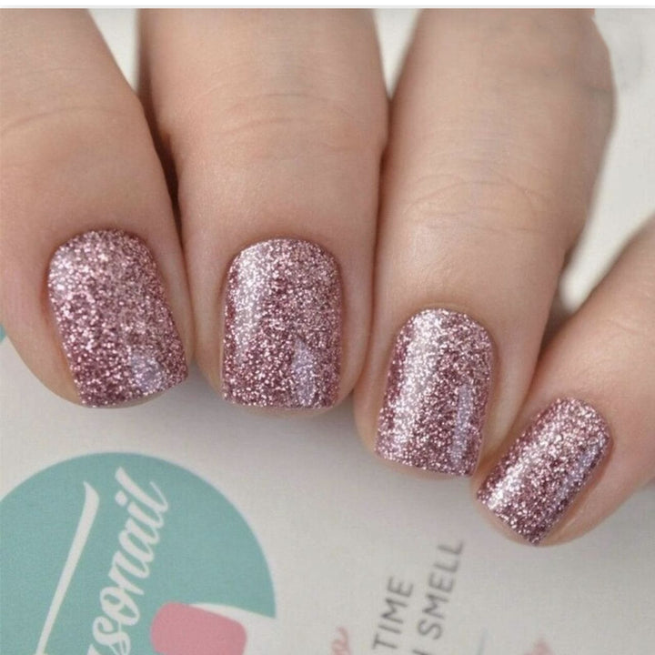 Glamorous Glitter Artificial Nails Kalsten