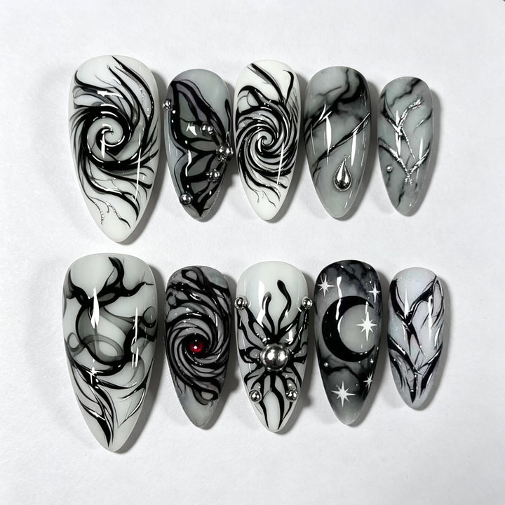 Artistic Manual Press-On Nail Set 1790738840