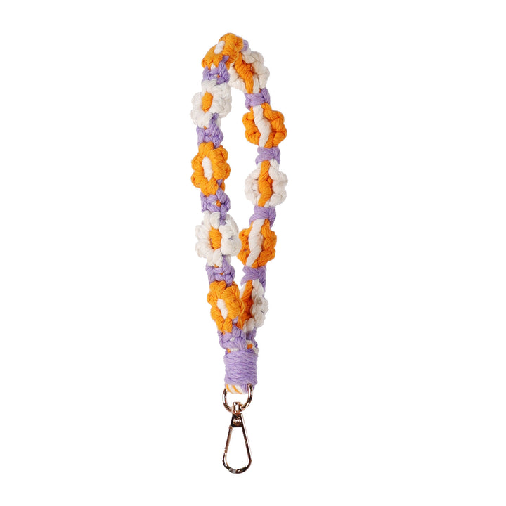 Floral Patterned Keychain