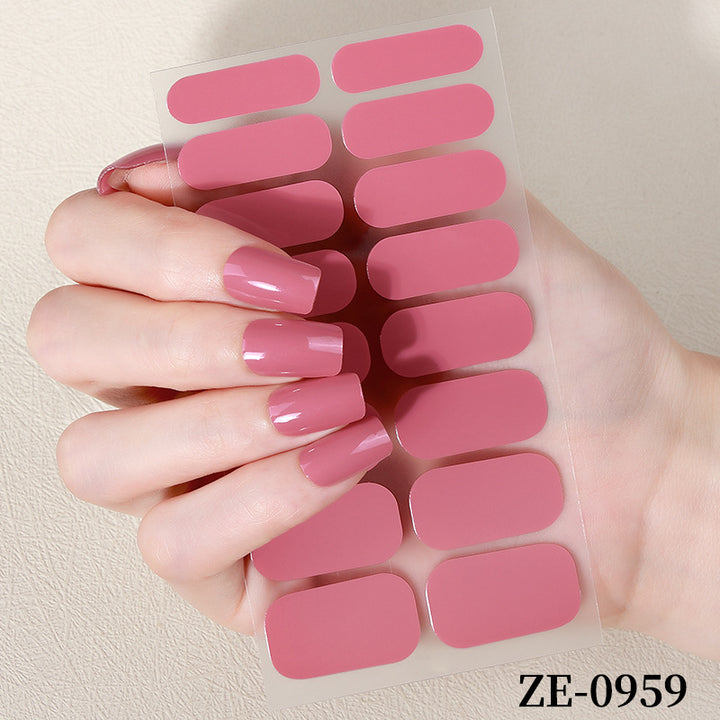 Matte Gel Nail Strips