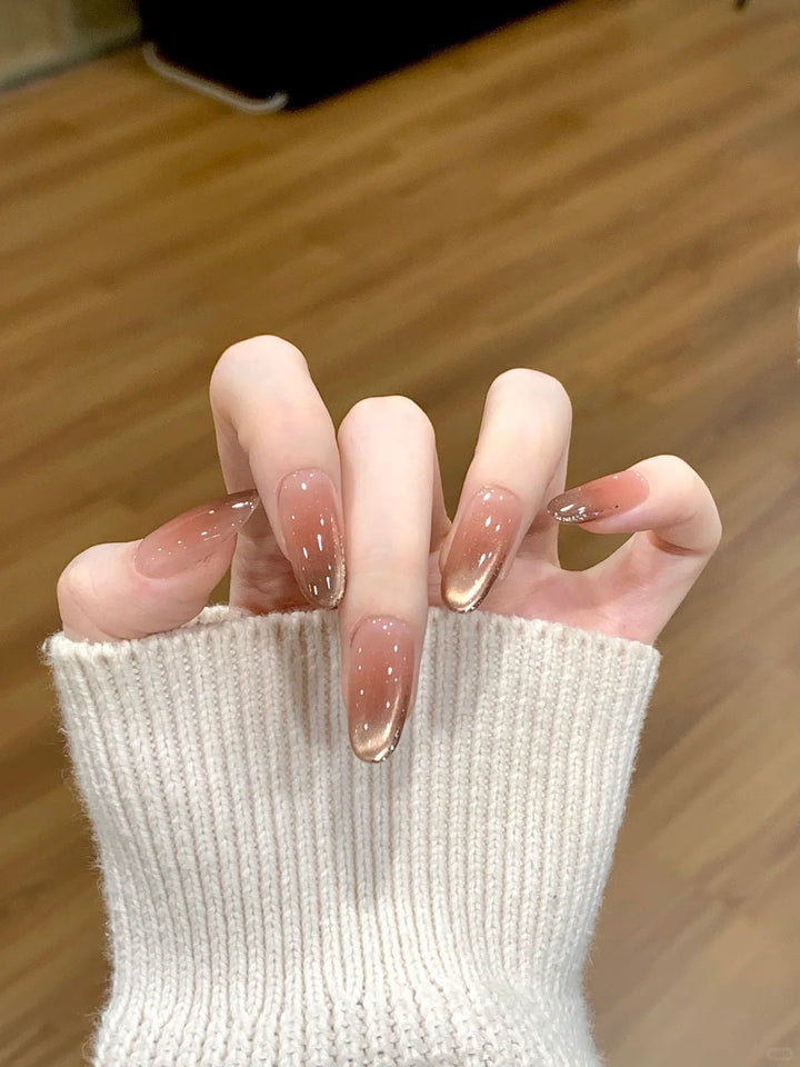 Artistic Heart Pattern Nail Art Extensions Kalsten