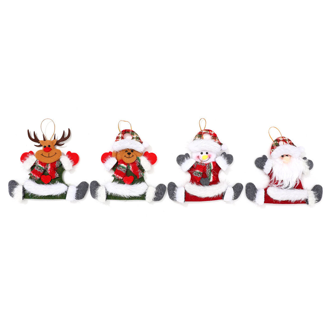 Decorative Felt Santa Ornament Kalsten