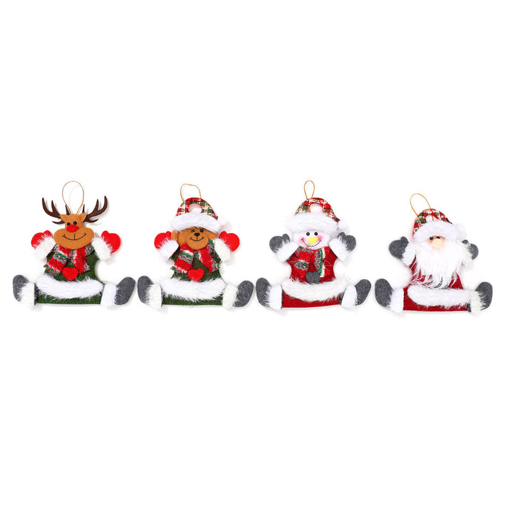 Decorative Felt Santa Ornament Kalsten