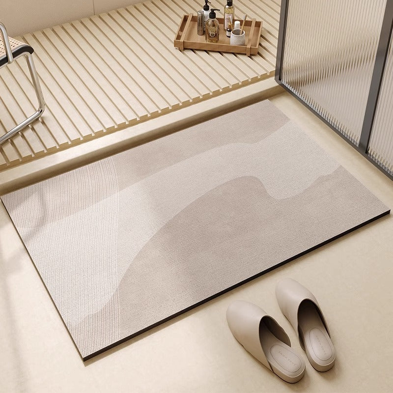 Geometric Design Bath Rug Kalsten
