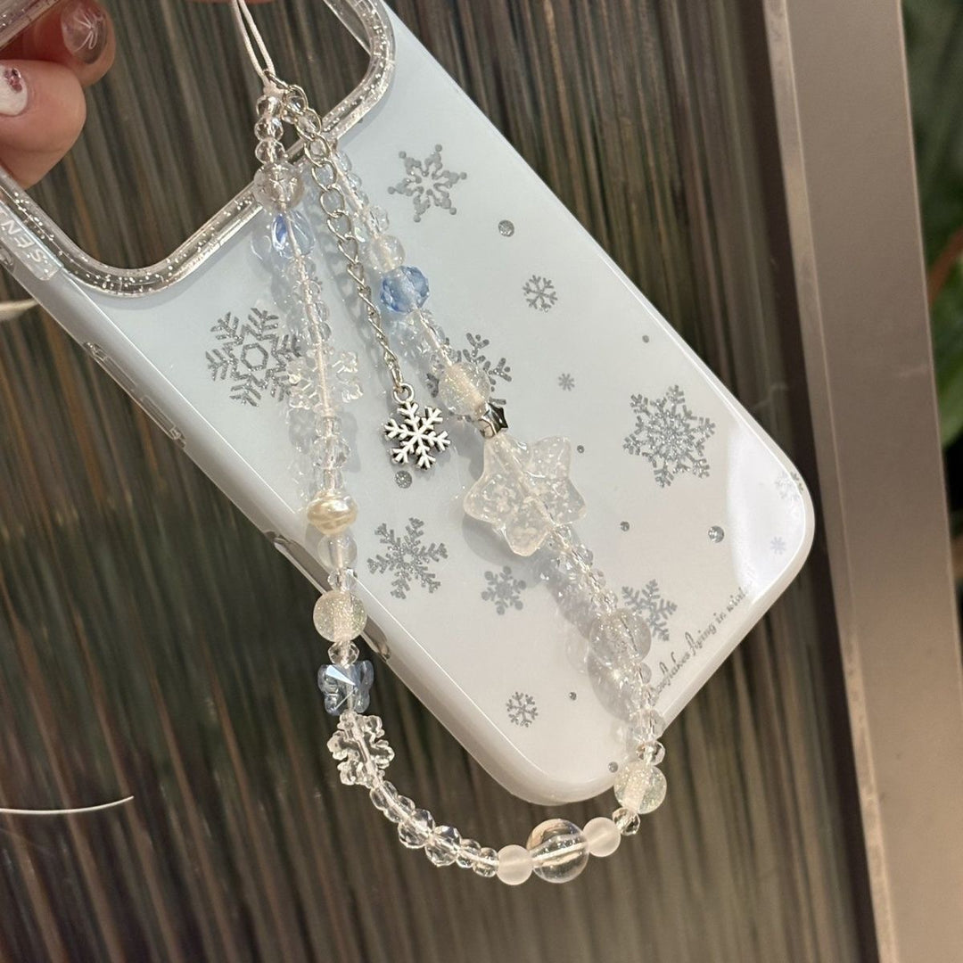 Decorative Crystal Beaded Phone Strap Kalsten