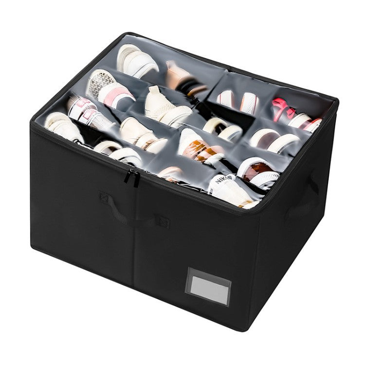 Multifunctional shoe storage box with compartments Kalsten