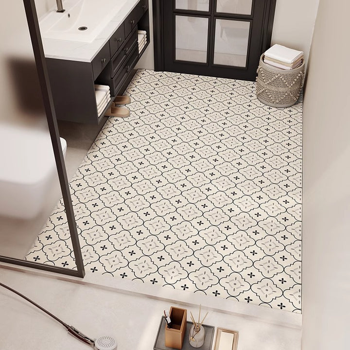 Tribal Pattern Bathroom Mat Kalsten