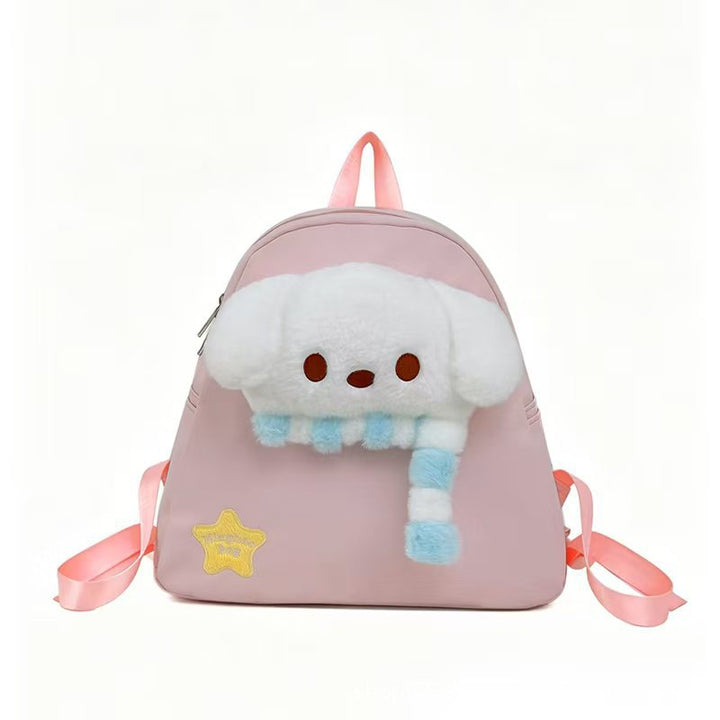 Backpack with Cute Animal Design and Soft Plush Kalsten