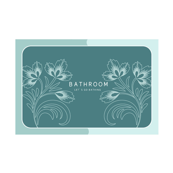 Adorable Cartoon Cat Bath Mat Kalsten