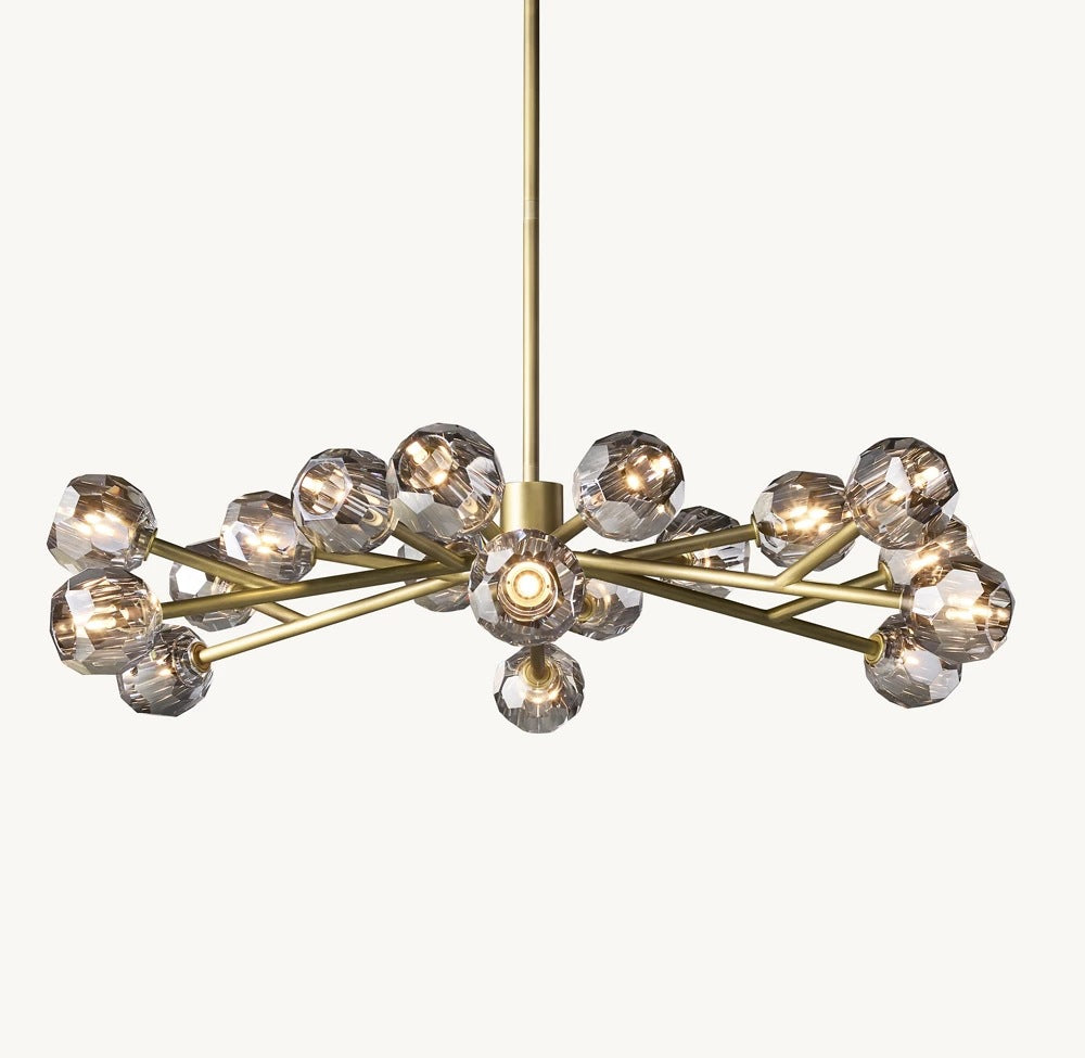 Modern Floral Chandelier