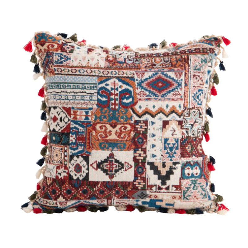 Bohemian Patchwork Decorative Pillow