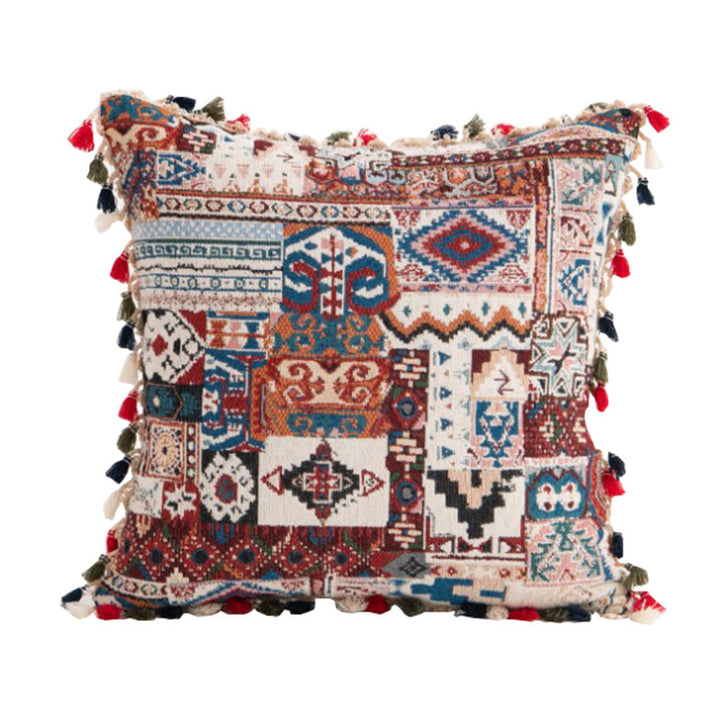 Bohemian Patchwork Decorative Pillow