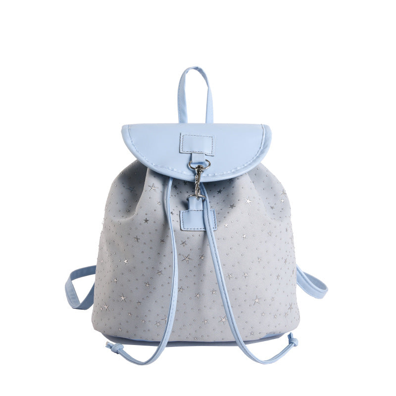WoStar-Patterned Drawstring Backpack Kalsten