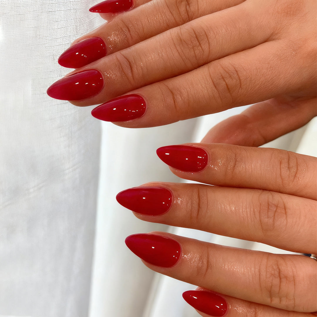 Glossy Stiletto Press-On Nail Tips Kalsten