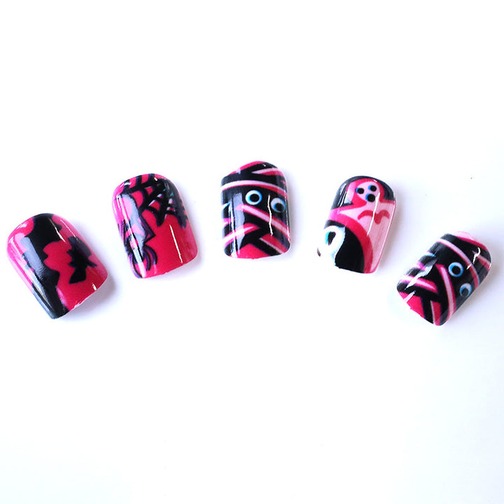 Creative Themed Press-On Nail Set Kalsten