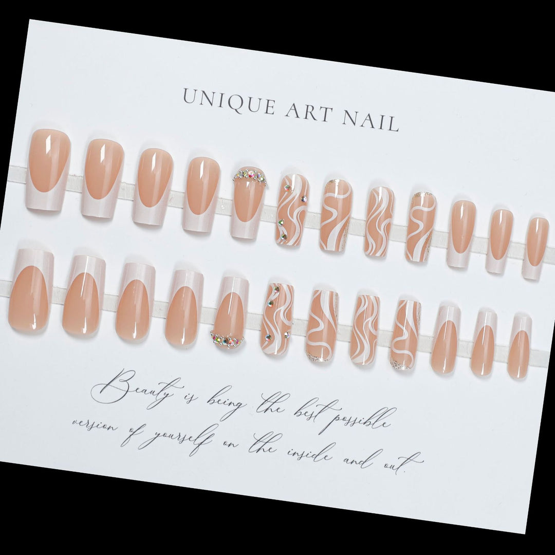 Artistic Gel Nail Tips Set Kalsten