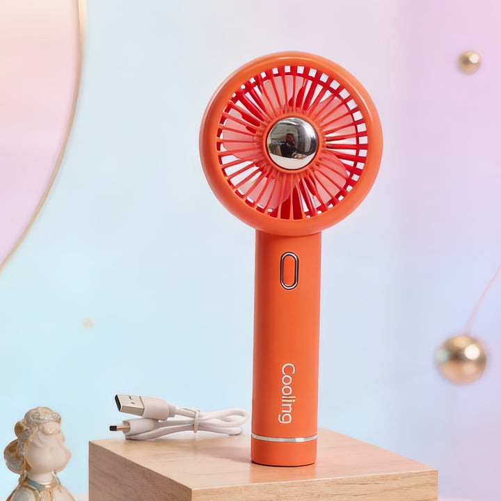 Women Portable Hand Fan with USB Charging Function and Innovative Design Kalsten