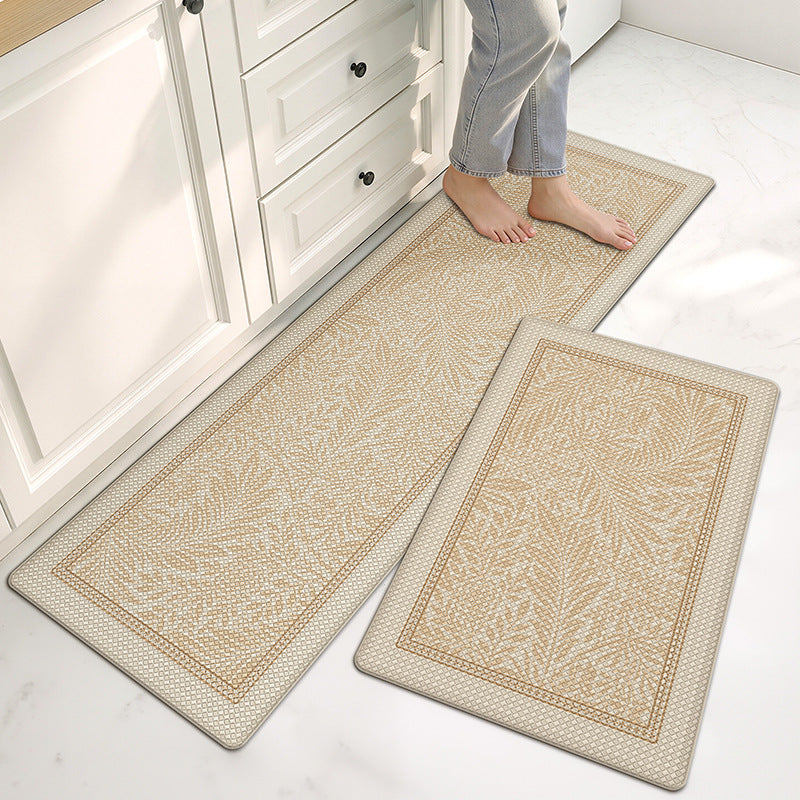 Floral Pattern Kitchen Comfort Mat Set Kalsten