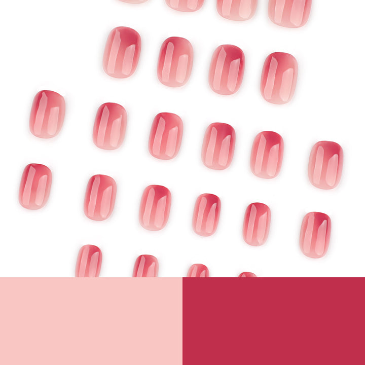 Elegant Nail Extensions with Natural Shine Kalsten