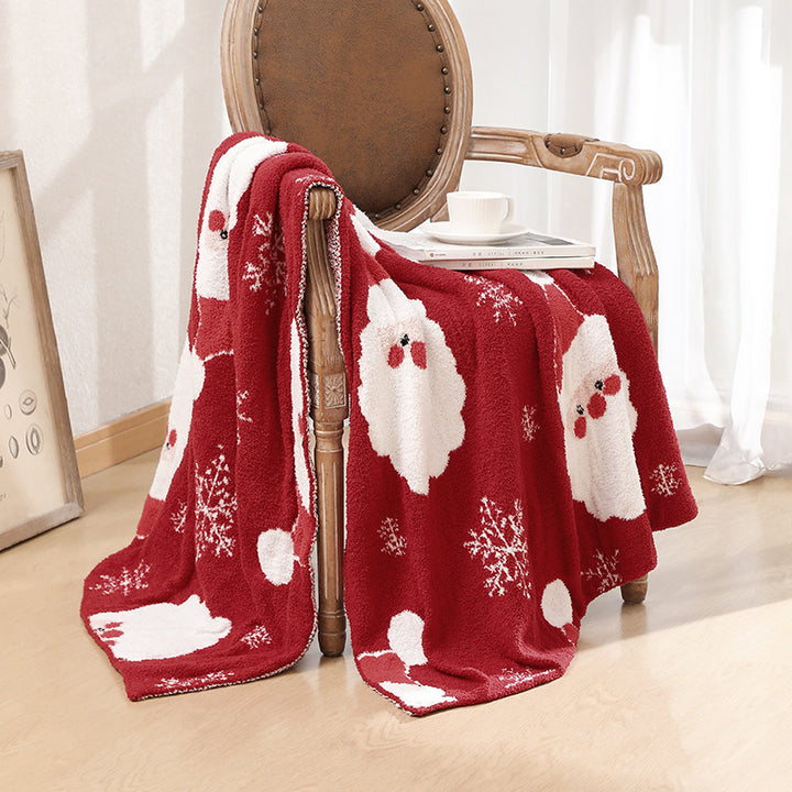 Festive Cozy Throw Blanket Kalsten