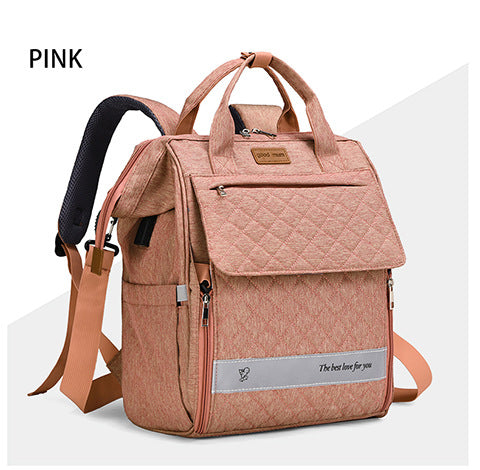 Quilted Multi-Purpose Backpack Kalsten