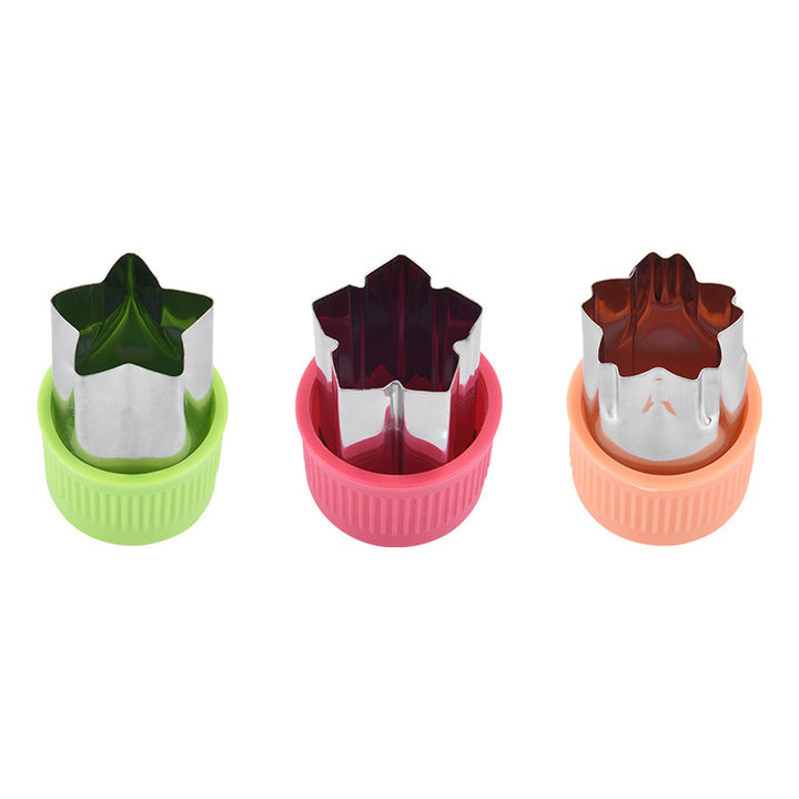 Cookie cutter set with antibacterial silicone and stainless steel molds Kalsten