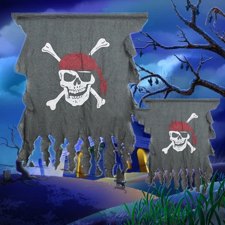 Pirate-Themed Hanging Wall Banner Kalsten