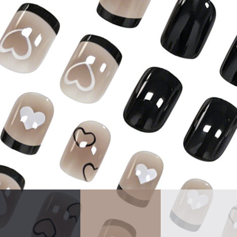 Creative Heart-Patterned Nail Art Enhancements Kalsten
