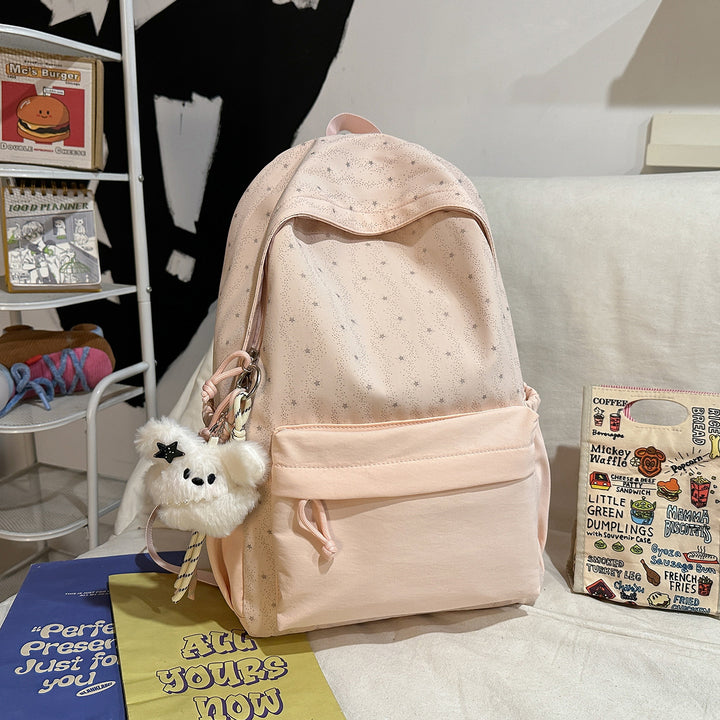 Backpack with Cute Star Design and Practical Storage Kalsten