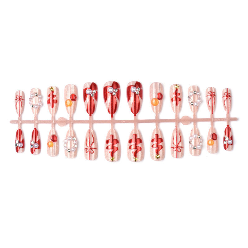 Glamorous Artificial Nails Set Kalsten